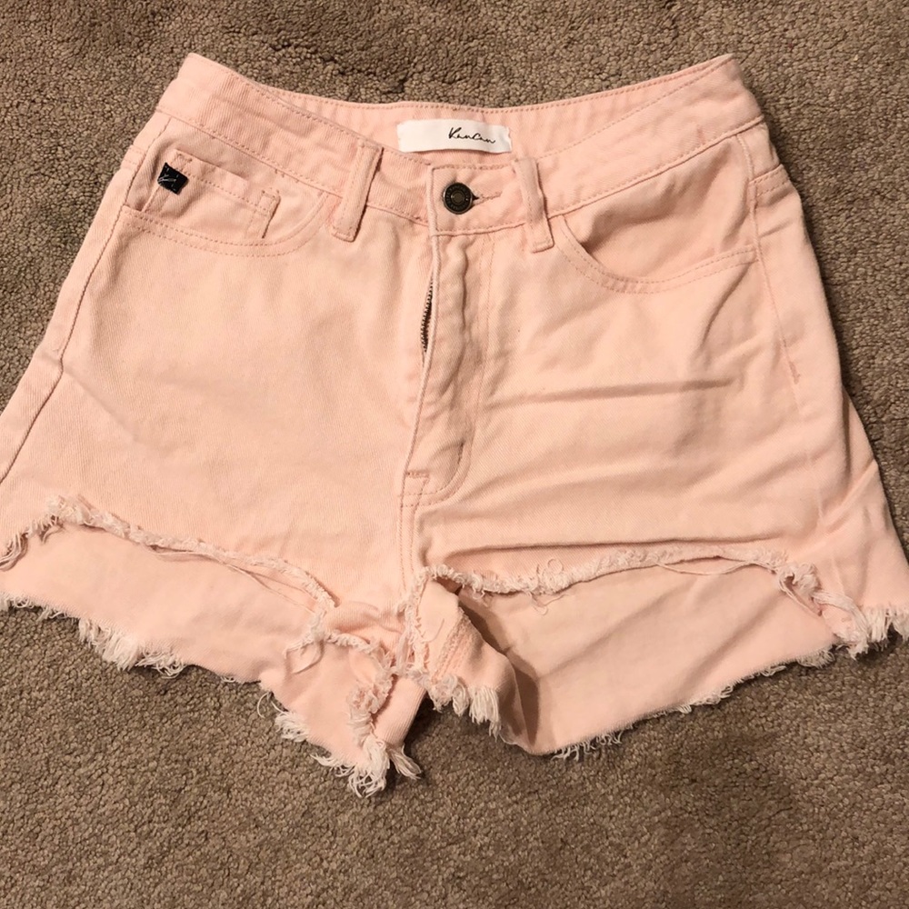 High raise shorts